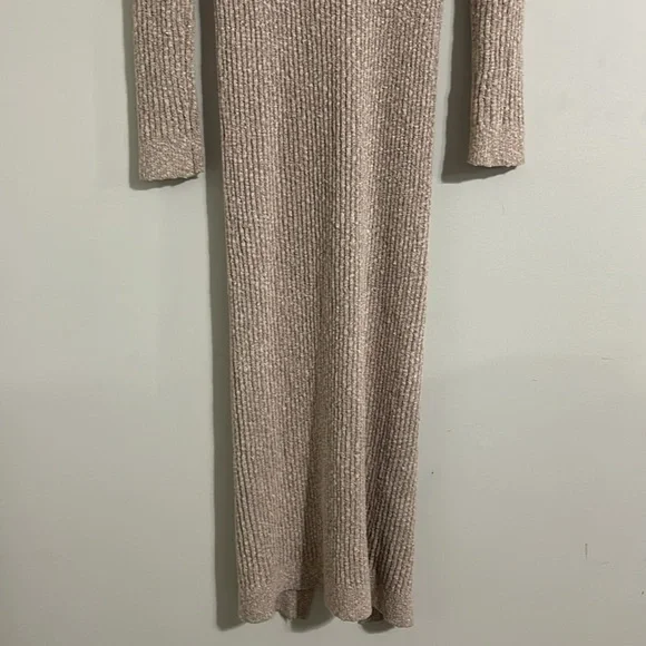 Free People 'Skylight' Rib-Knit Long Cardigan Sweater, Morning Oat XS - Picture 10 of 14